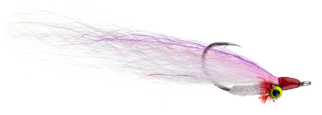 Fishient H2O Mouche d'eau salée - Mega Deep Minnow pink & white