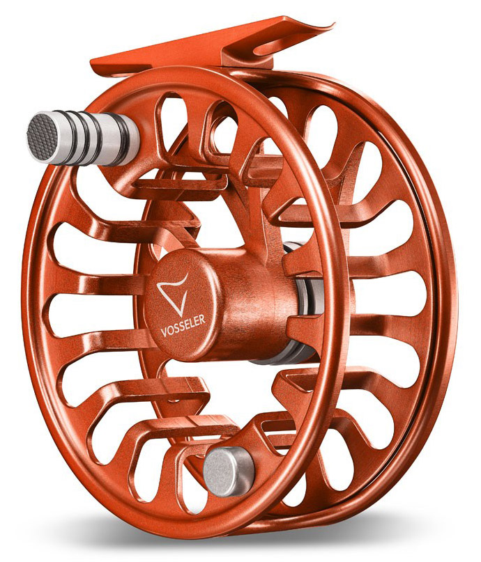 Vosseler Air One moulinets de mouche orange
