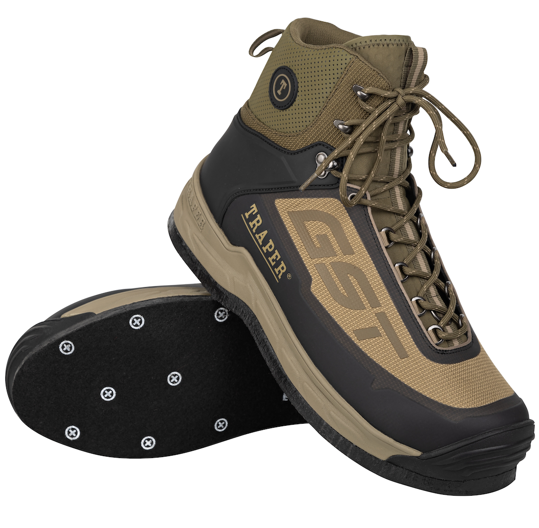 Traper GST Wading Boot Chaussures de wading avec semelle en fibre de verre