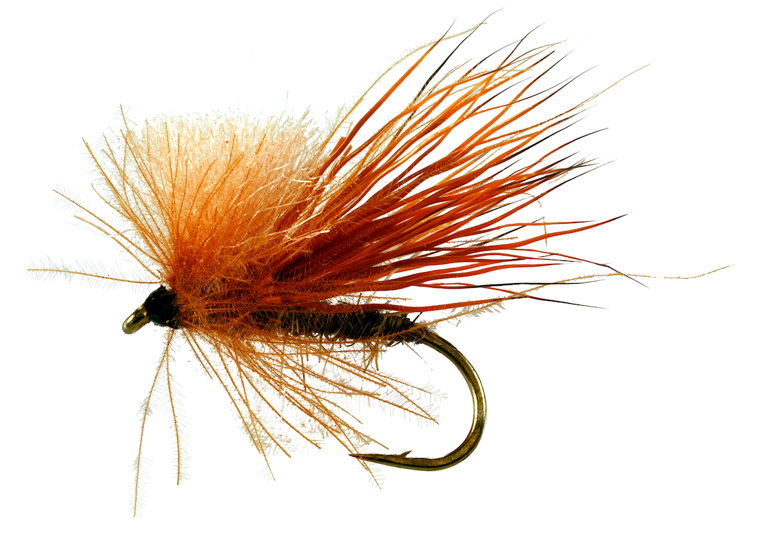 Catchy Flies mouche sèche - CF11 CDC Deer Hair Caddis cinnamon