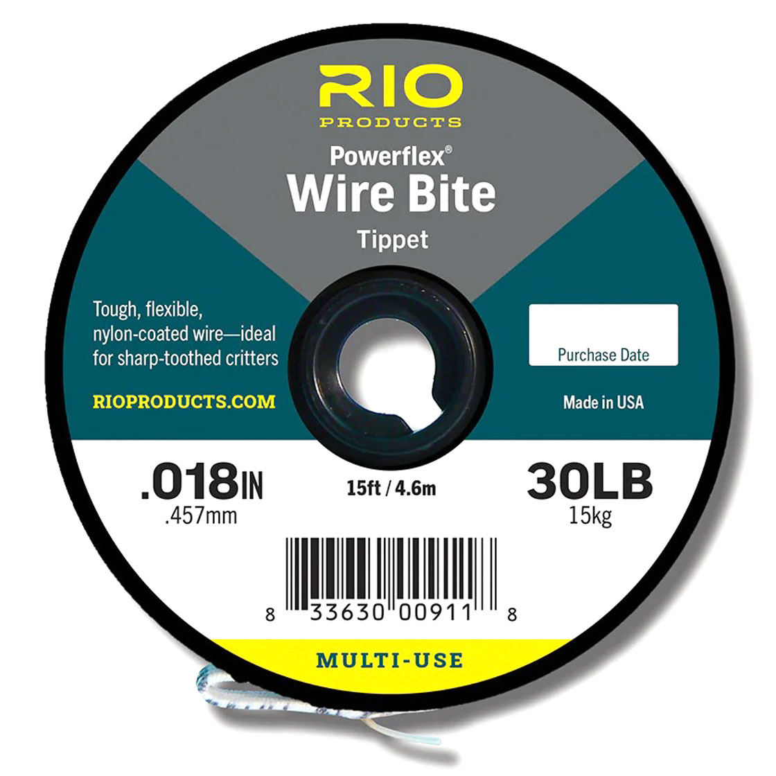Rio Powerflex Wire Bite bas de ligne en acier
