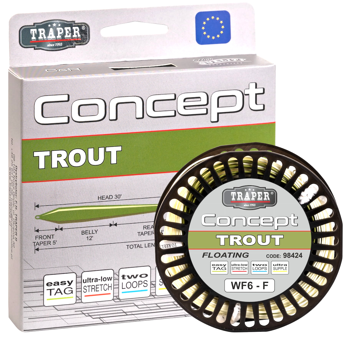 Traper Concept TROUT WF ligne à mouche flottante