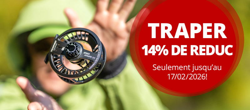 14% sur TRAPER jusqu'au 17/02