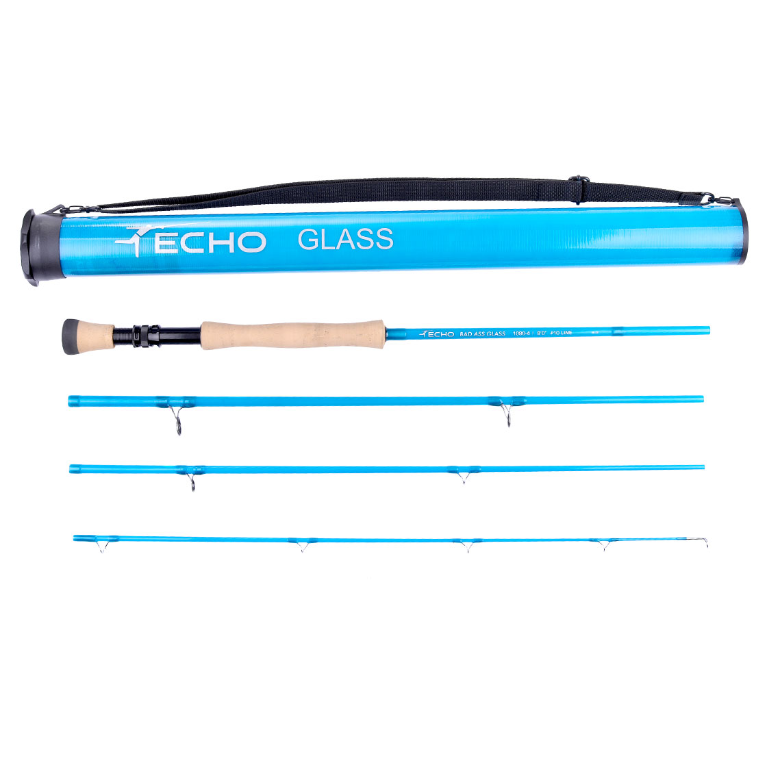 Echo BAG Quickshot (Bad Ass Glass) Canne à mouche à une main