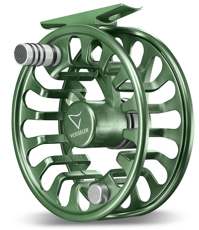 Vosseler Air Two moulinets de mouche vert
