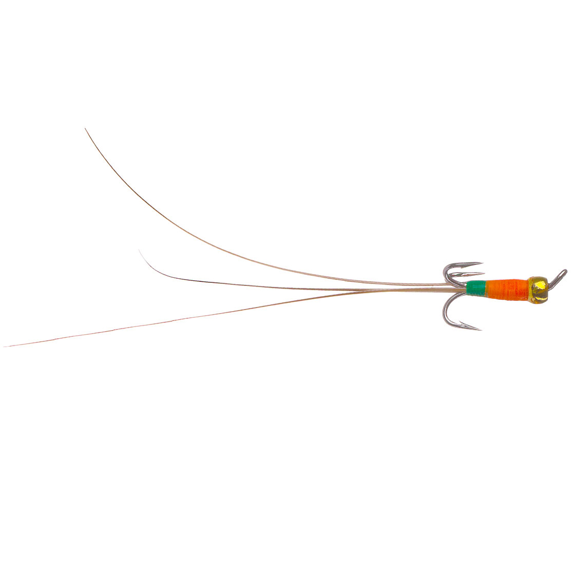 Superflies Mouche à saumon - Zelda Orange & Green #10