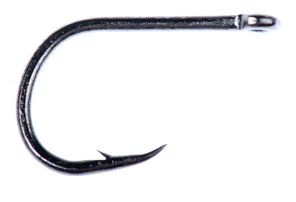 Core C1650 Tube Fly hameçon simple black nickel