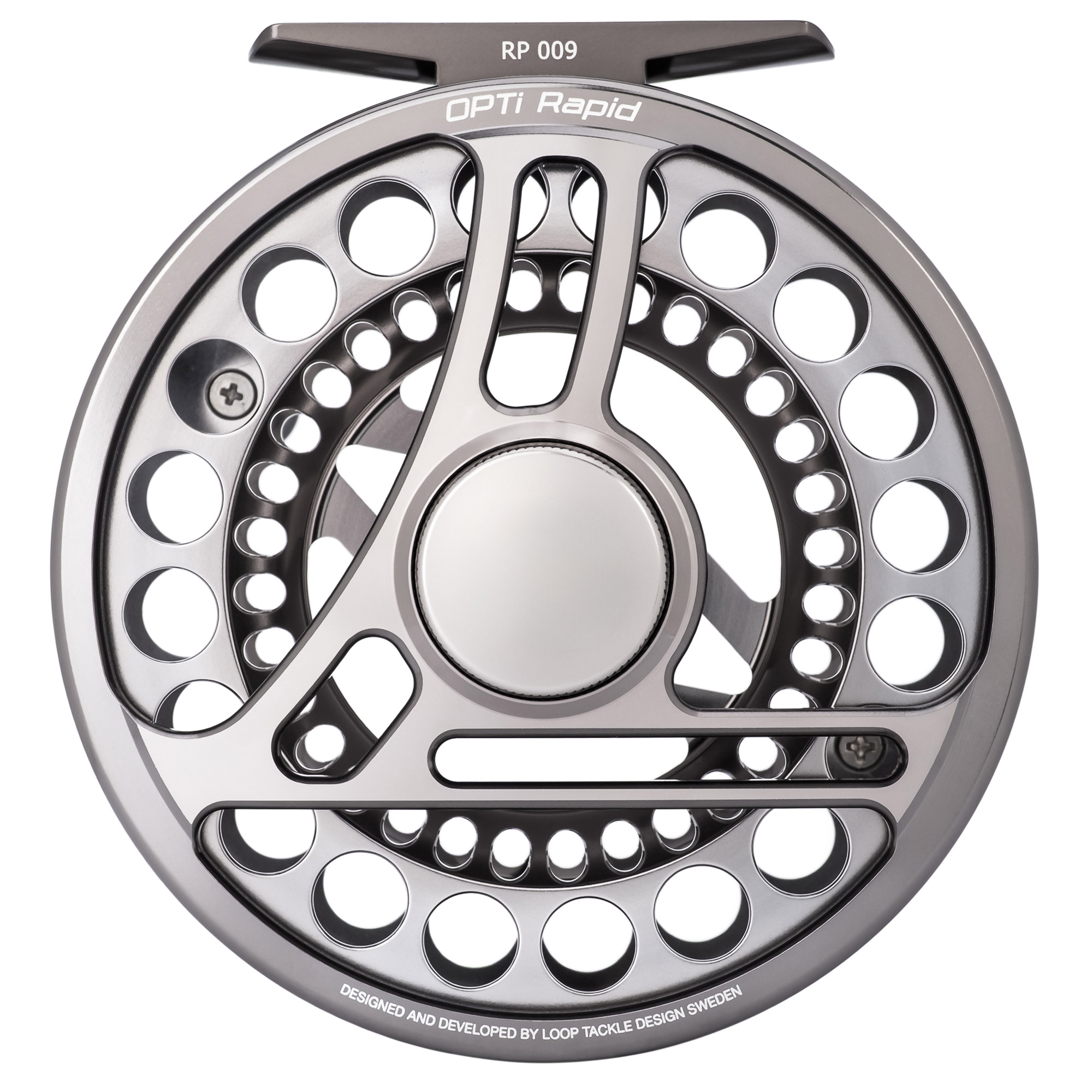 Loop OPTI Rapid Limited Edition moulinets de mouche Mist Silver
