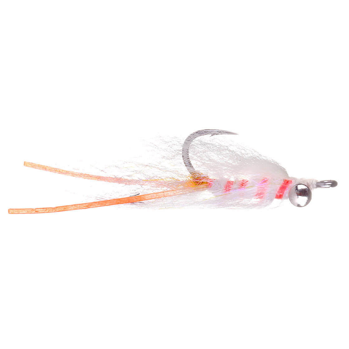 Catchy Flies Tiziano's Heavy Bonefish Fly blanc & rose