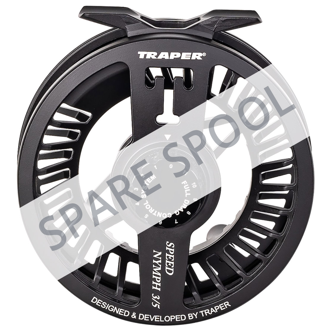 Traper Speed Nymph # 3 - 5 bobine de rechange Black