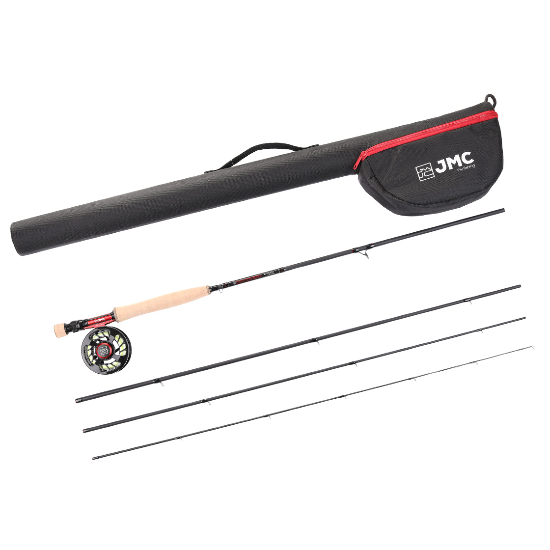 JMC Discovery Euro Nymph Kit # 2/3 - 10,6 ft Kit de cannes à mouche