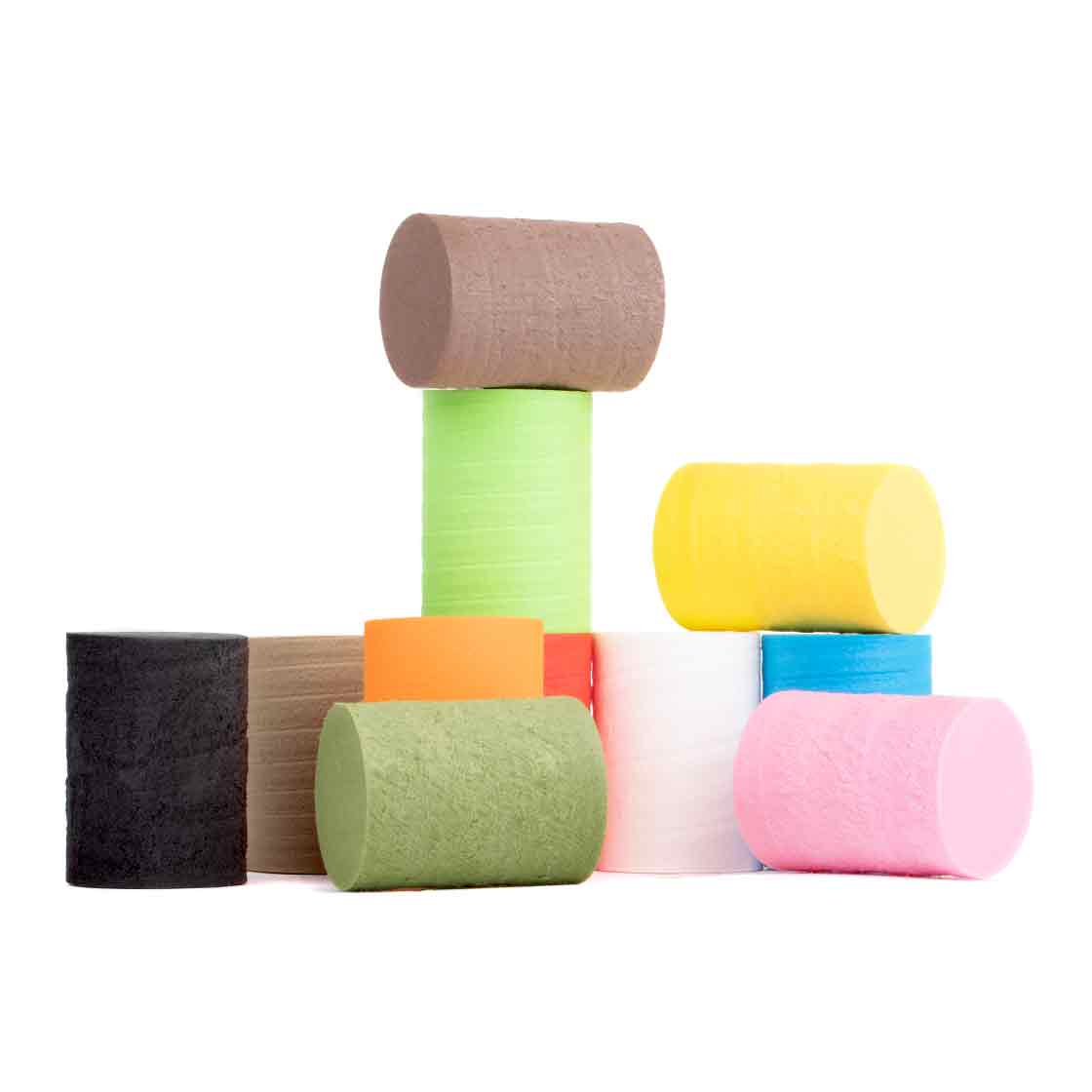 Wapsi Large Foam Cylinders pour Popper, Diver et Big Flies sandable