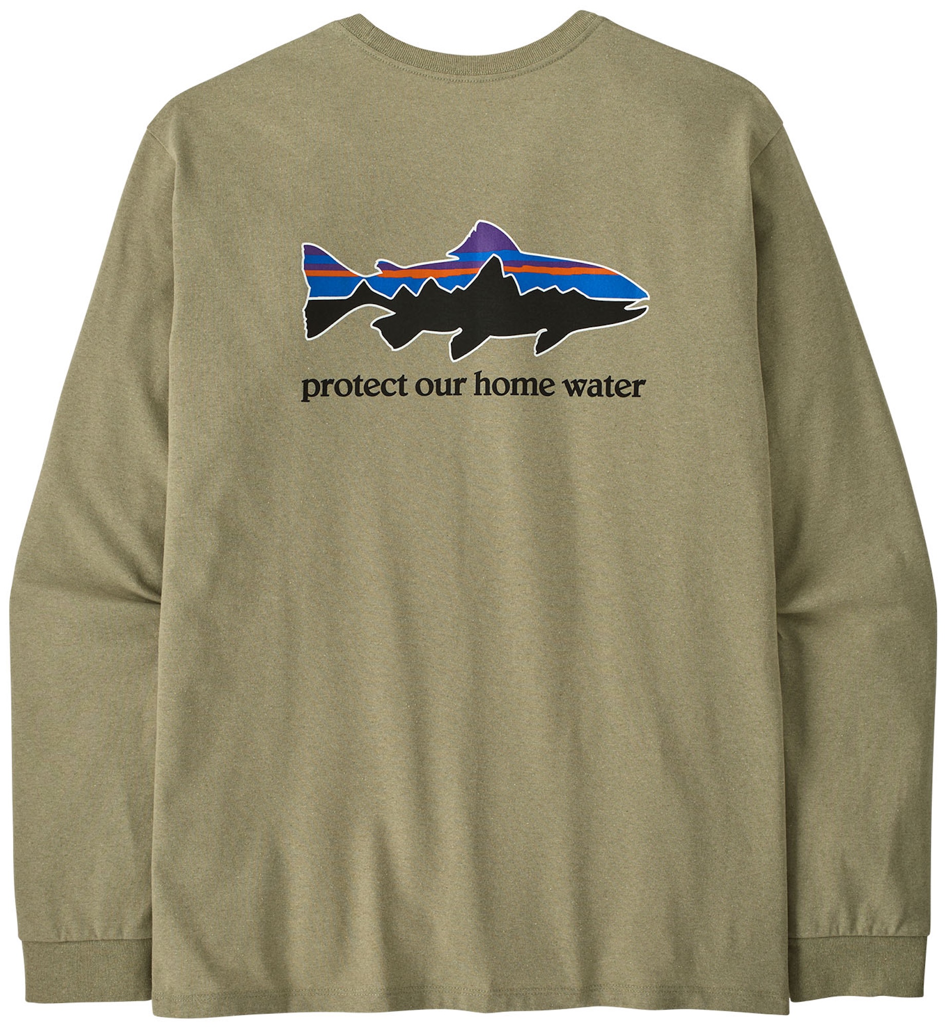Patagonia T-shirt à manches longues Home Water Trout Responsibili-Tee GMTG