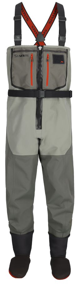 Simms Freestone Z Stockingfoot waders smoke