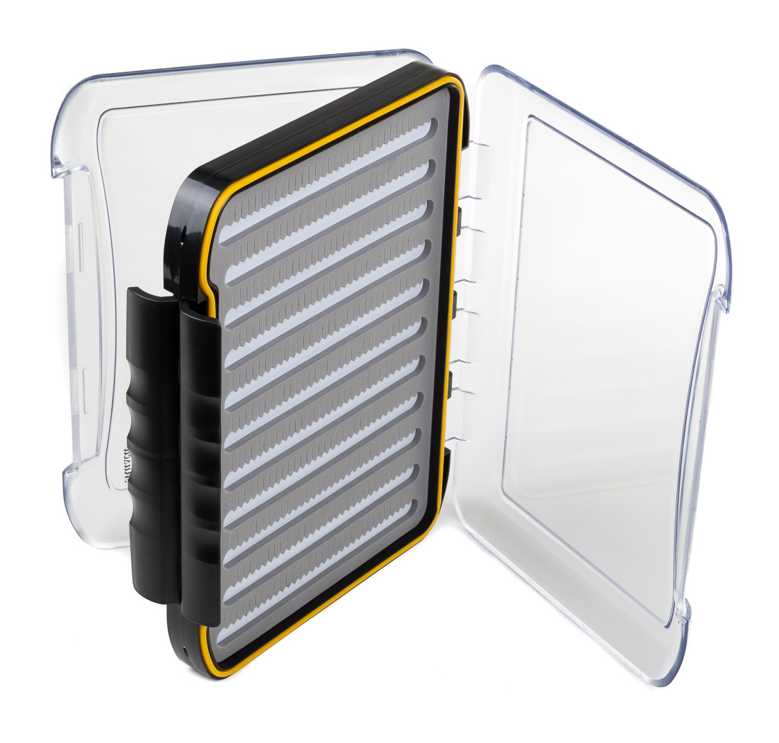 MUSCA Fly Box Clear Double Sided Fly Pad étanche MFB-CWPFP