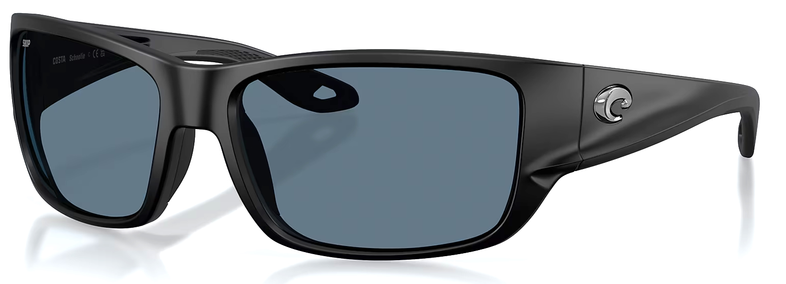 Costa Kids lunettes polarisantes Schoolie Matte Black Gray 580P