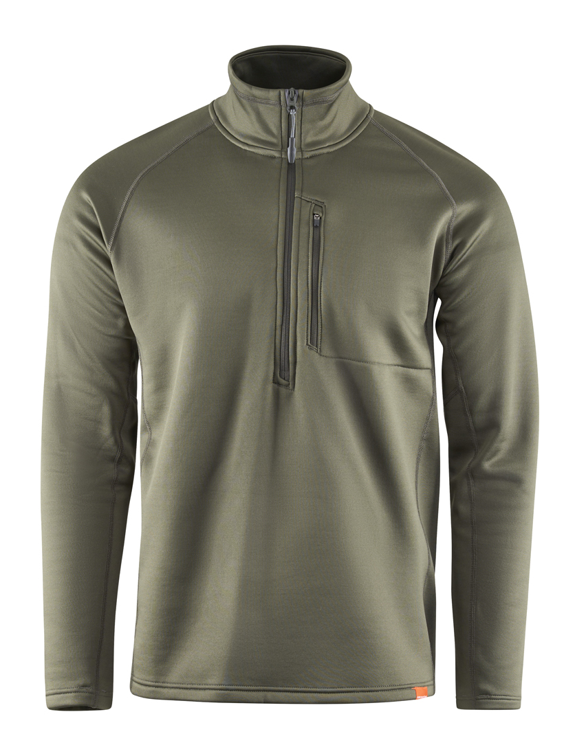 Grundéns Grundies Thermal 1/2 Zip Veste fonctionnelle en polaire deep depths