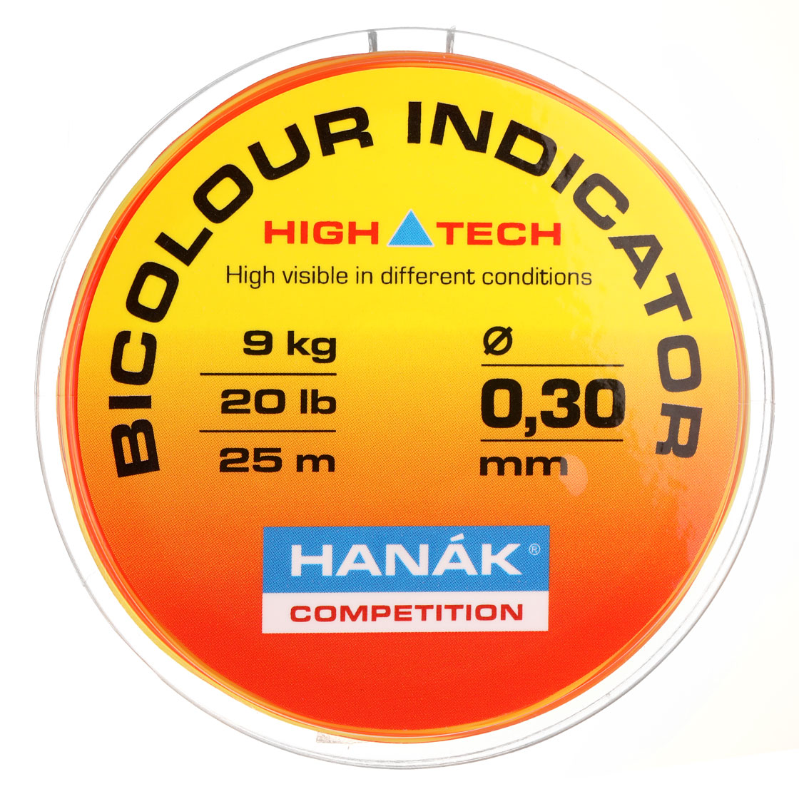 Hanak Bicolour Indicator aide visuelle orange / fl. red