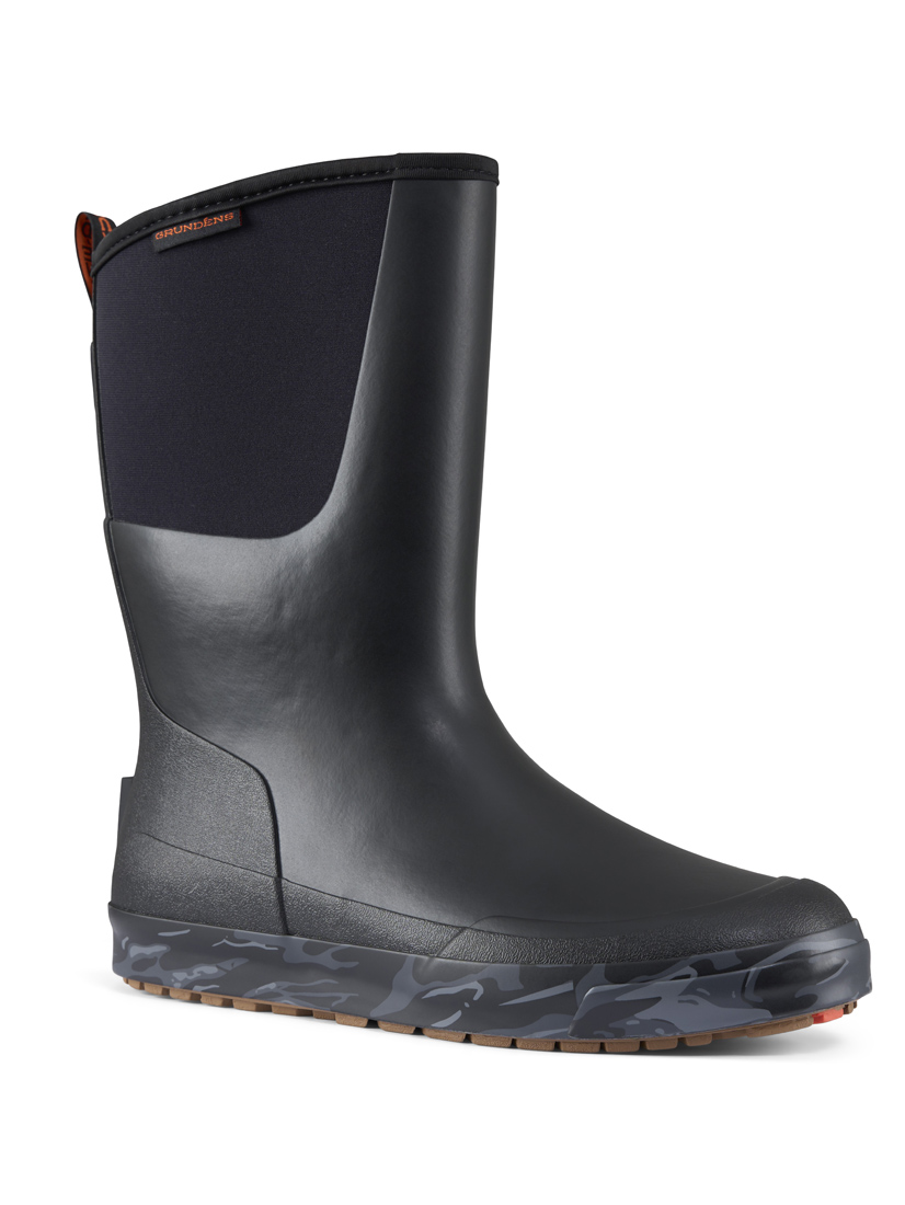 Grundéns 12 Inch Deck Boot bottes en caoutchouc blackbeard
