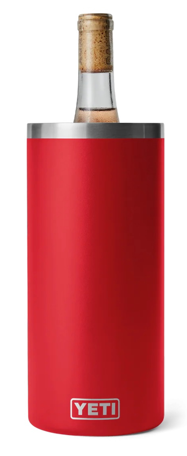Yeti Rambler Large Wine Chiller Rafraîchisseur à vin rescue red
