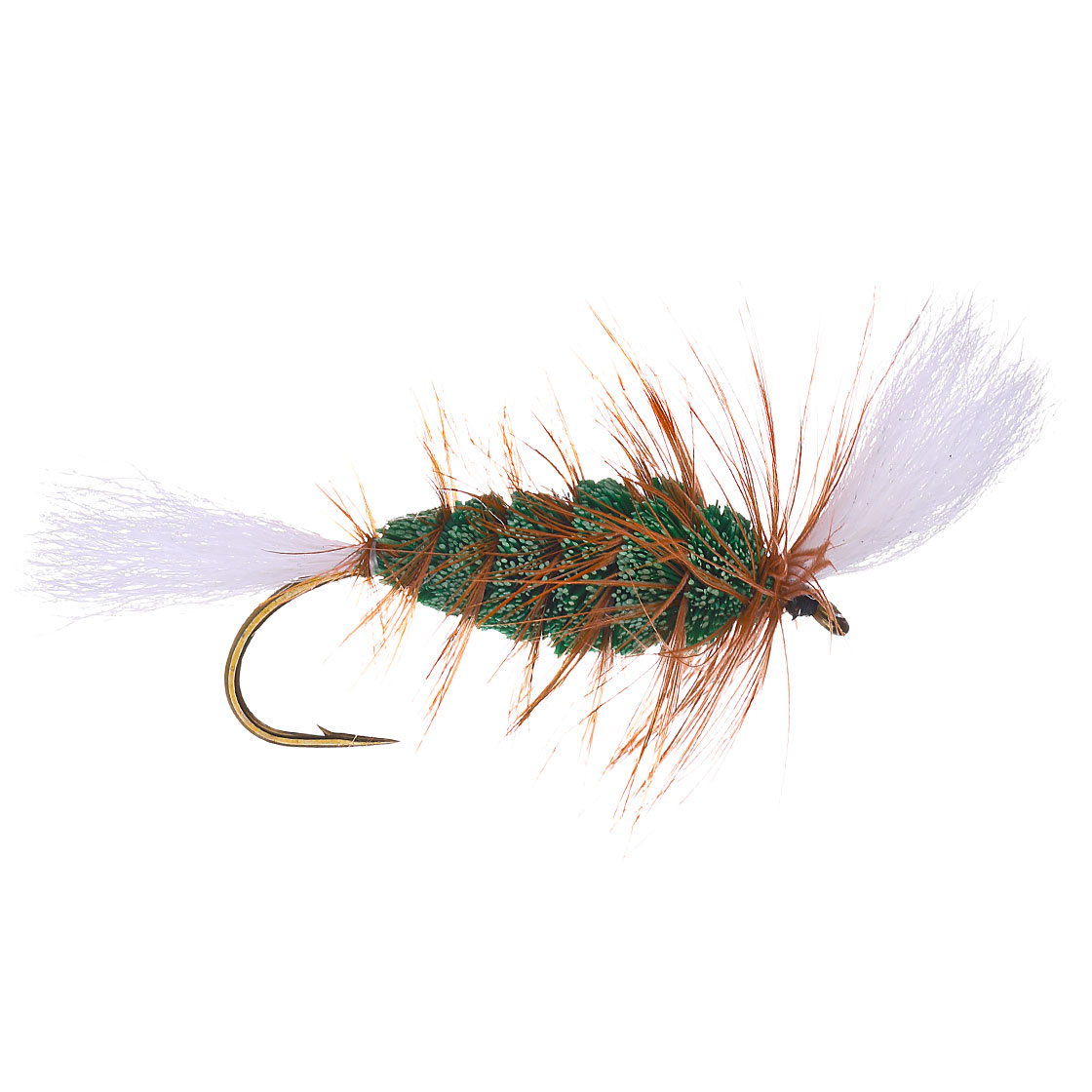 Superflies mouche à saumon - Cigar Bomber green