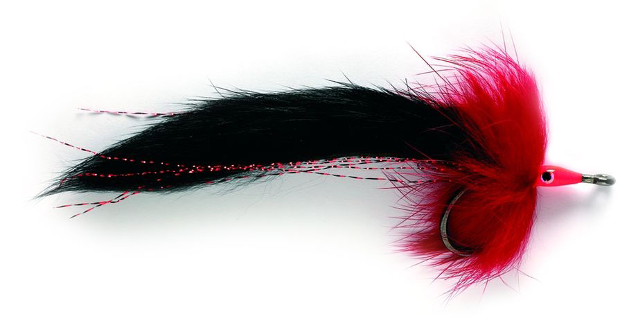 Fulling Mill mouche d'eau salée - Tarpon Bunny Black Death