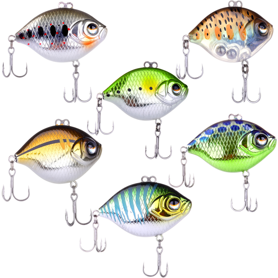 Lurefans Double Kill DK4 Lippless Crankbait 4 cm