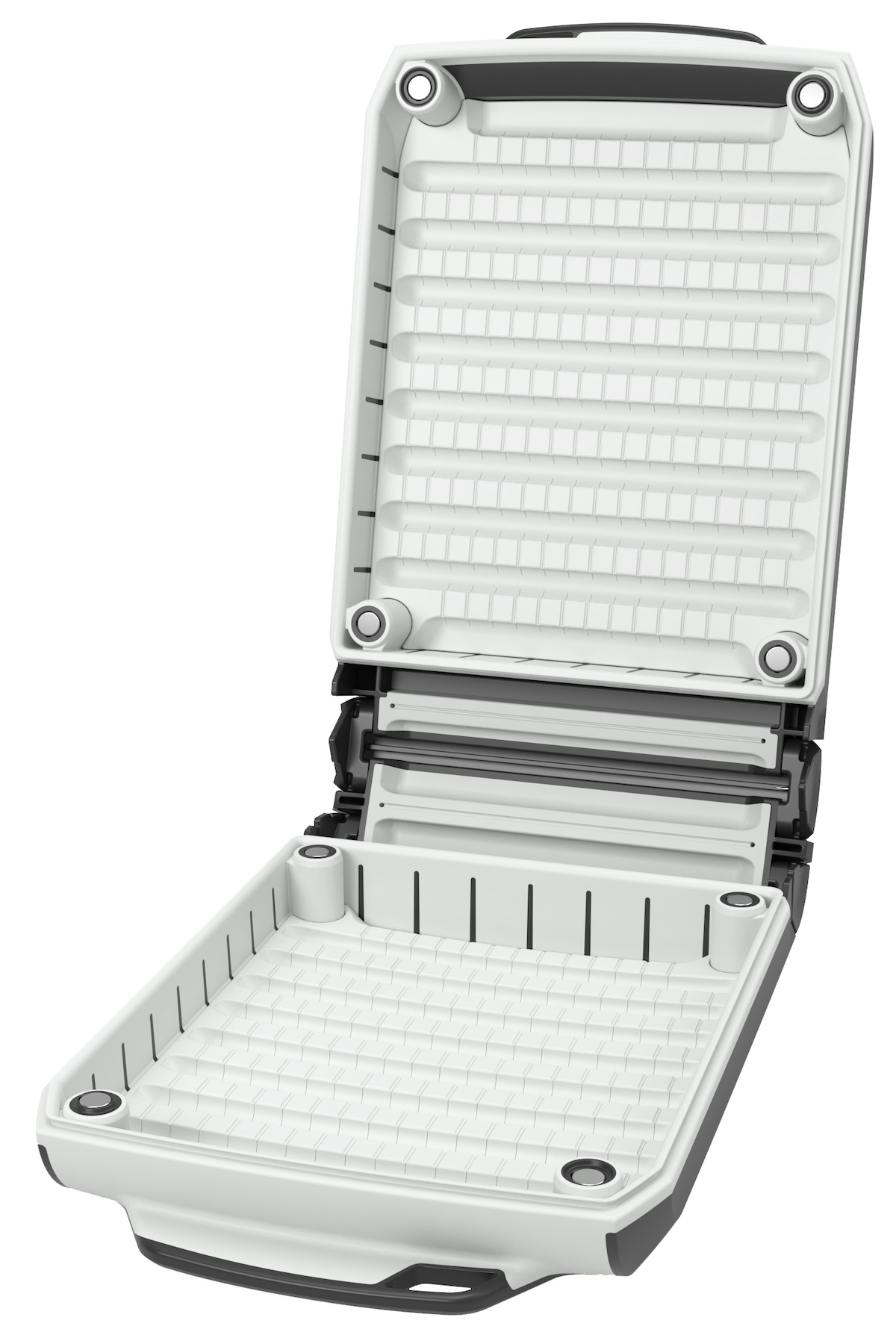 Loop Opti 160 Universal Fly Box boîte à mouches carbon grey