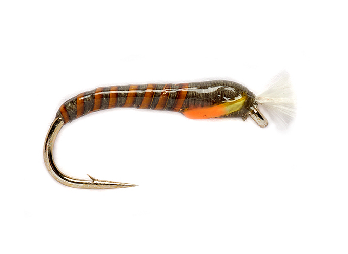 Nymphes Fulling Mill - Two Tone Buzzer Olive