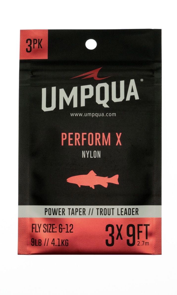 Umpqua Perform X Power Taper Leader 9ft Bas de ligne