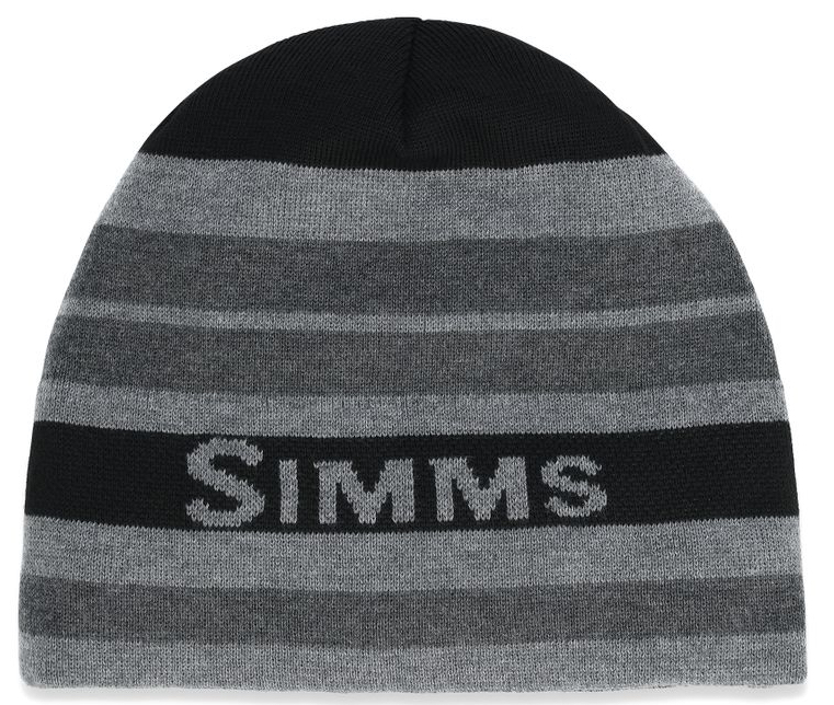 Simms Everyday Beanie bonnet carbon stripe