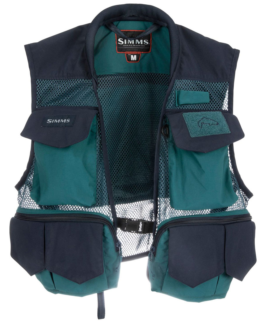 Simms Tributary Vest gilet deep sea green
