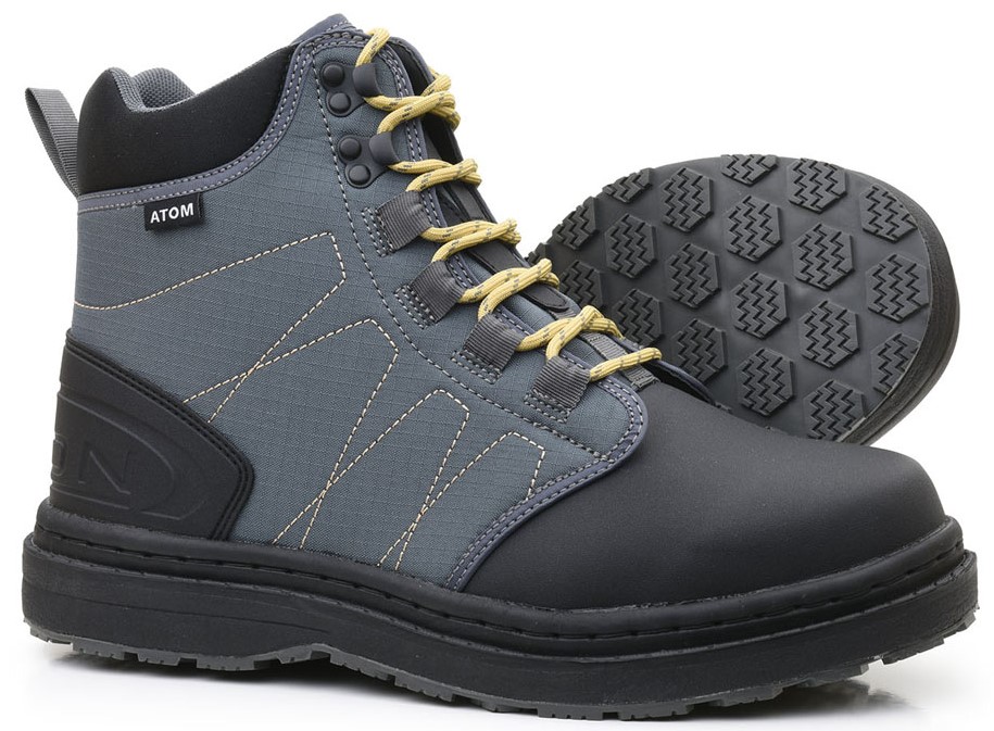 Vision ATOM GUMMI 2.0 Chaussures de wading avec semelle en caoutchouc