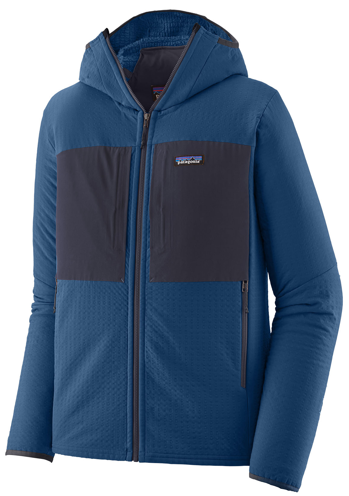 Patagonia R2 TechFace Hoody Veste polaire CLMB - Clement Blue