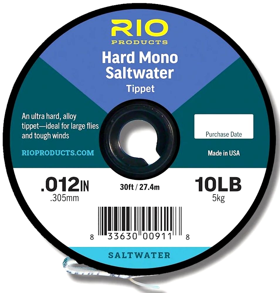 Rio Hard Mono Saltwater Tippet 30 yds Spool Matériau du bas de ligne
