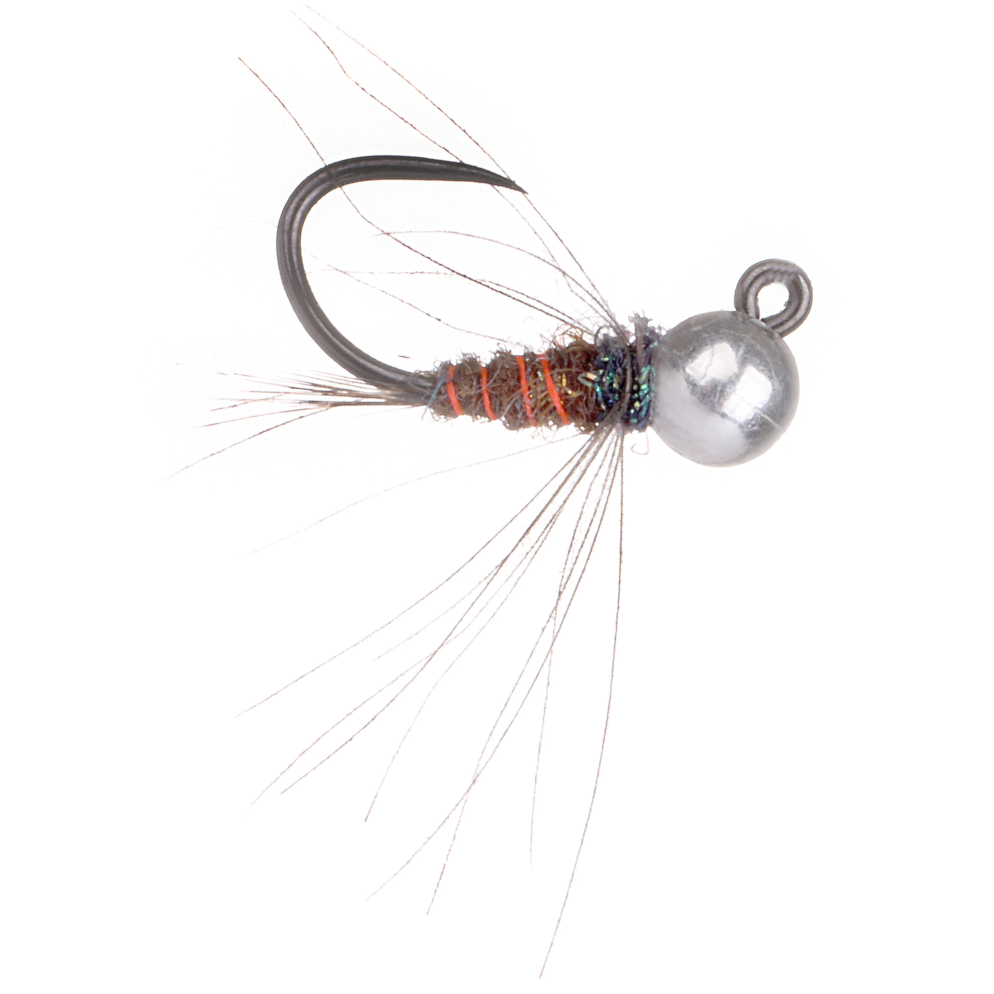 The Fly Emporium Nymphes marron Duracell Barbless