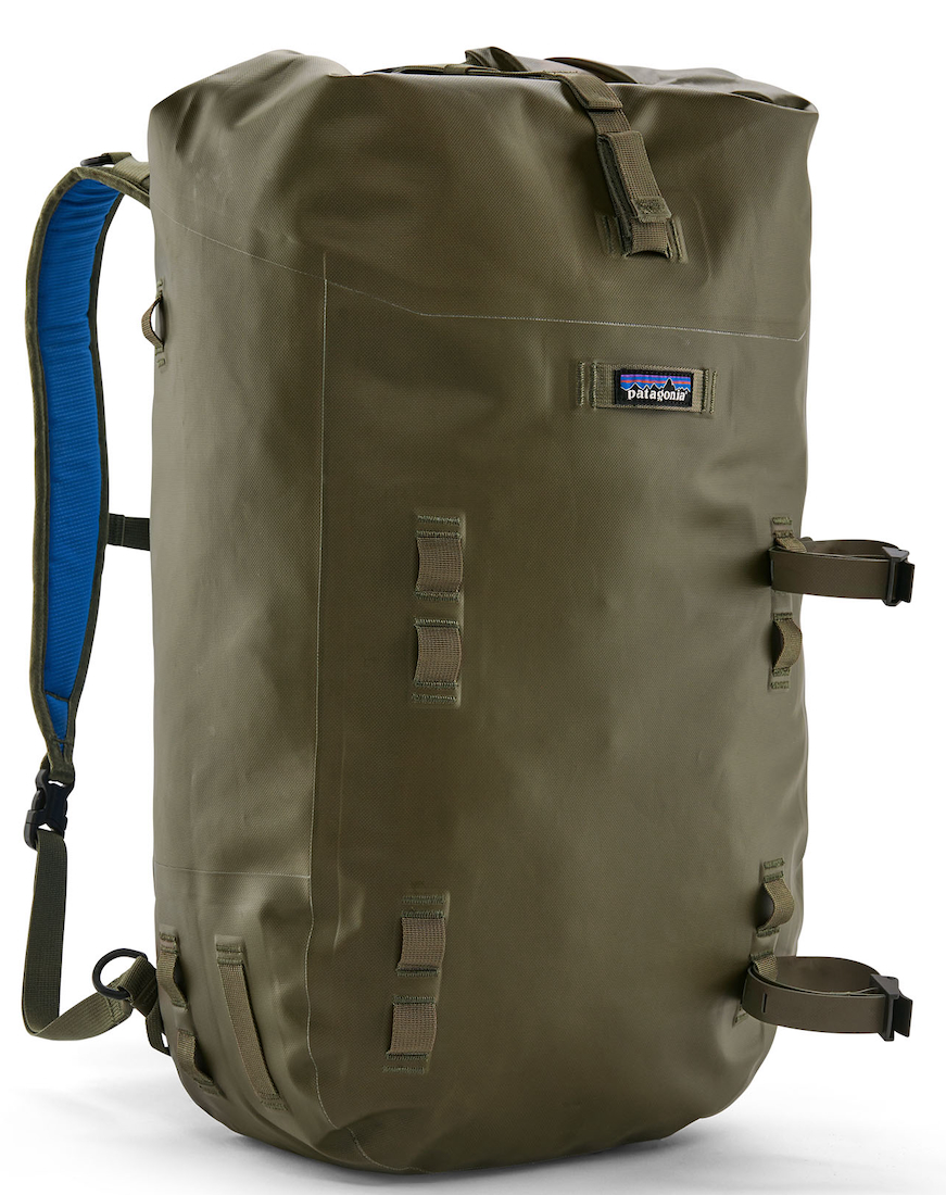 Patagonia Disperser Roll Top Pack 40L sac à dos étanche BSNG - Basin Green