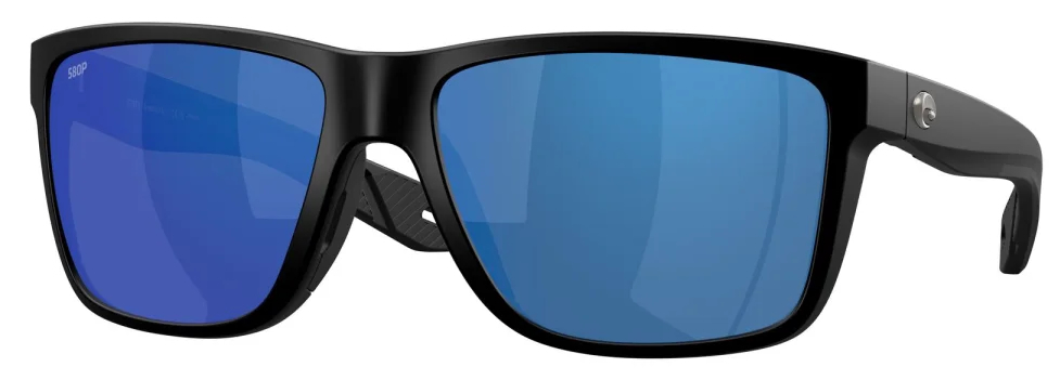Costa lunettes polarisantes Broadbill II Matte Black (Blue Mirror 580P)