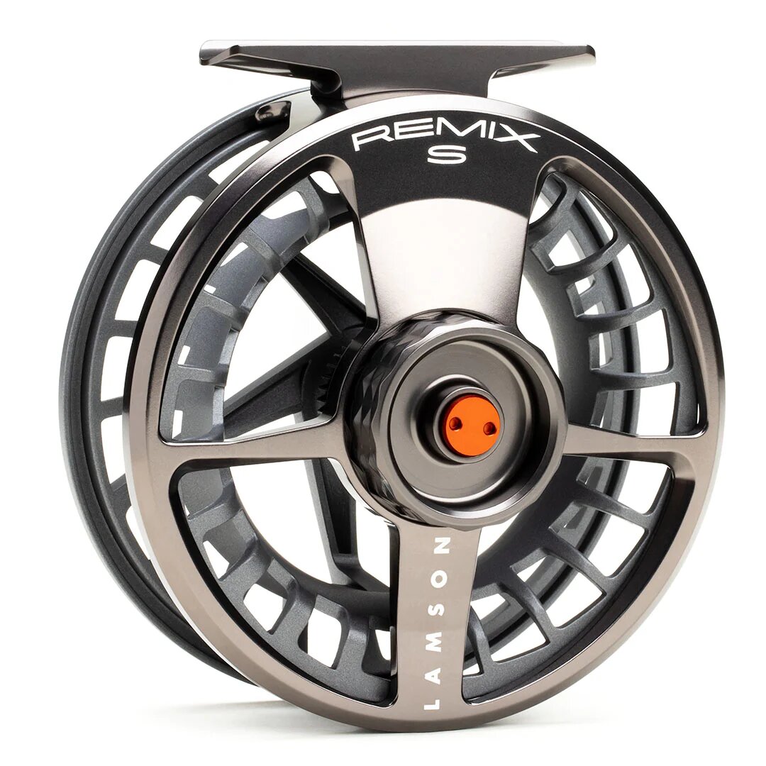 Lamson Remix S moulinets de mouche smoke
