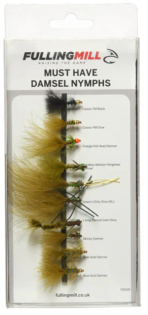 Fulling Mill Set de mouches Must Have Damsel Nymphes