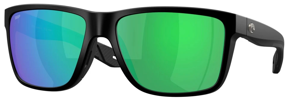 Costa lunettes polarisantes Broadbill II Matte Black (Green Mirror 580P)
