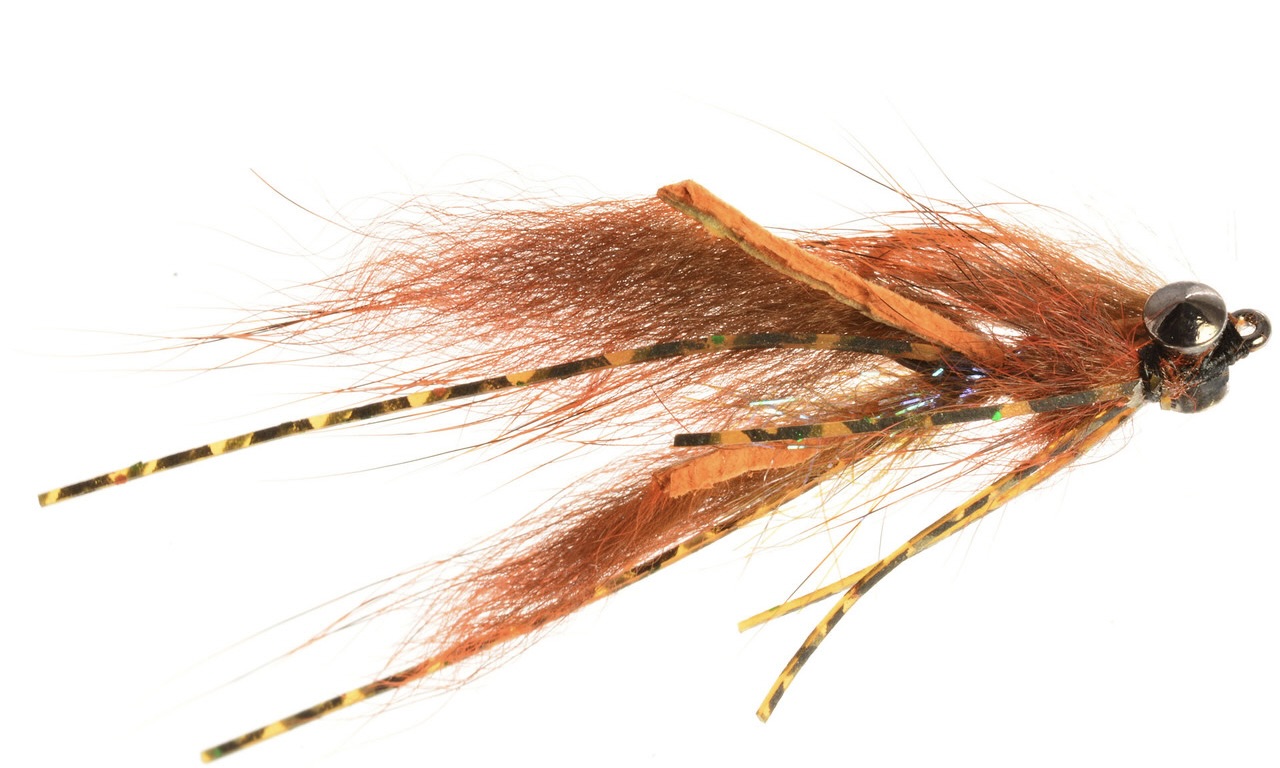 Umpqua streamer Hell Razor Craw Orange #12