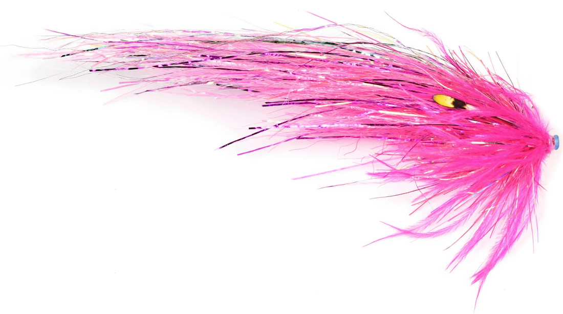 Frödin Flies Mouche tubulaire Flash Wing Series - Evil Magenta