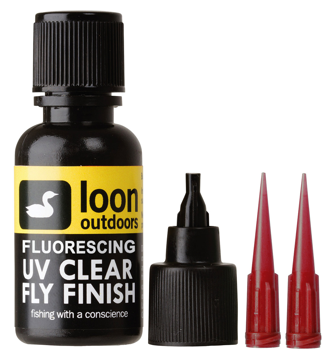 Loon Fluorescing UV Clear Fly Finish fluorescent