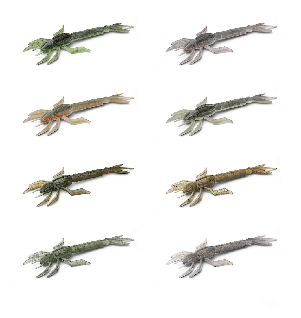 Nays DRGN 30 Action Craw Softbait 7,62cm pack de 6