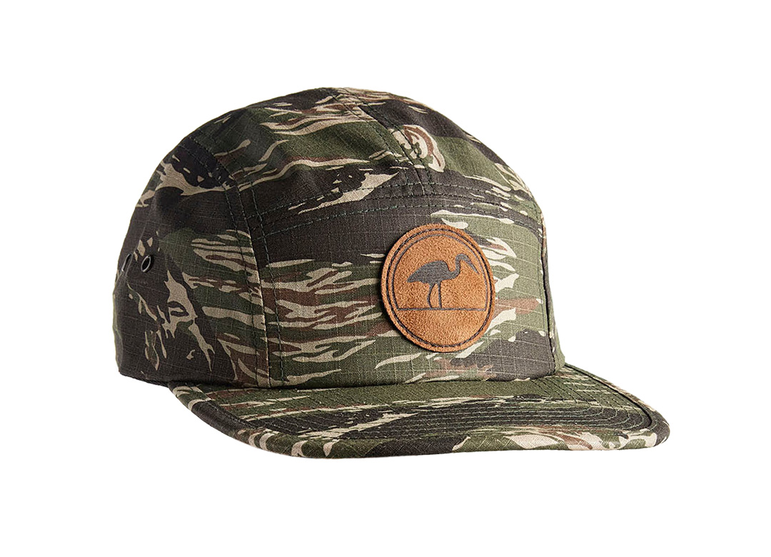 Casquette LOC Heron Leather Patch camo