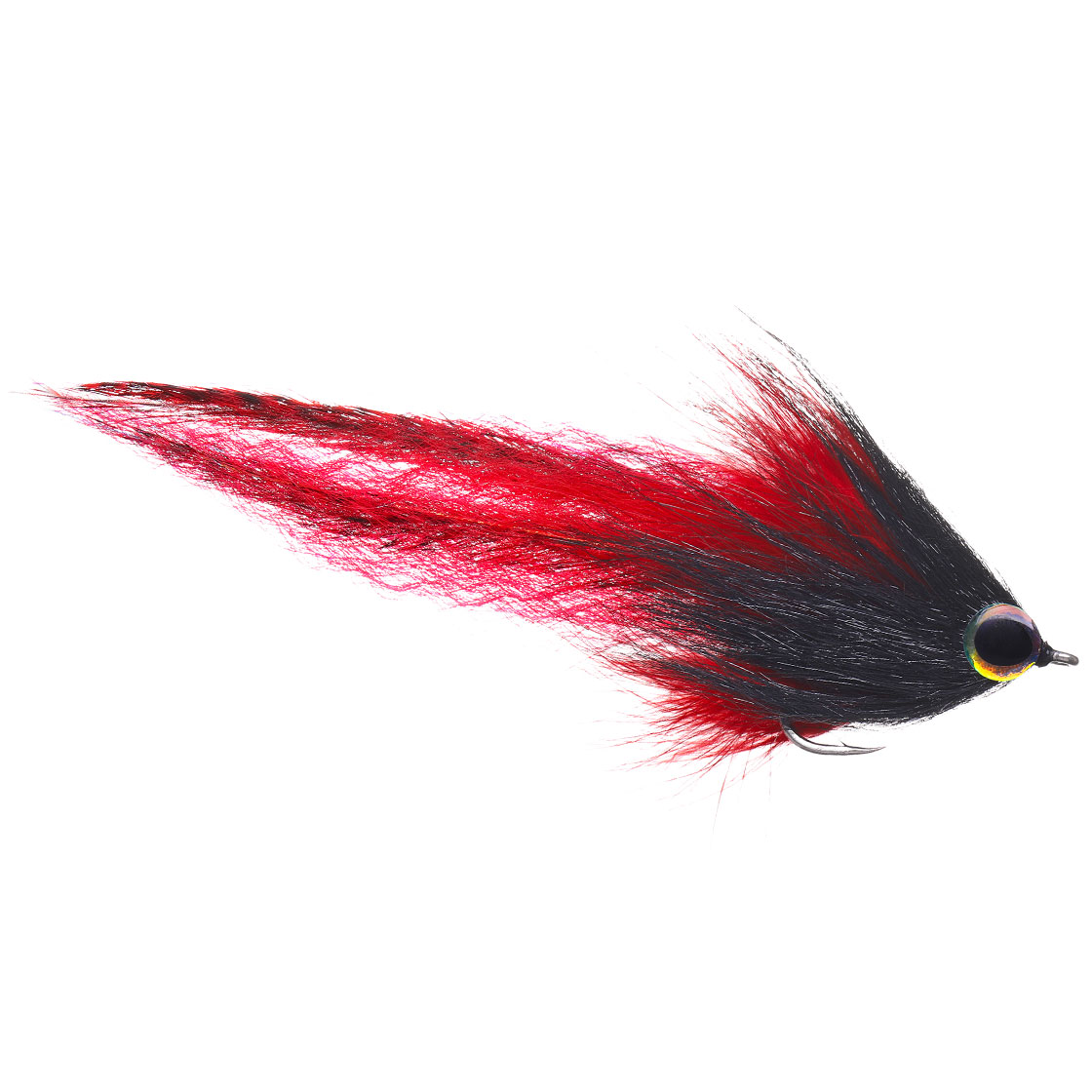 Superflies Mouche d'eau salée Baitfish GT-Brush-Red