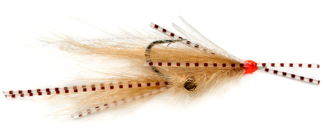 Fulling Mill mouche d'eau salée - Squimp Shrimp tan