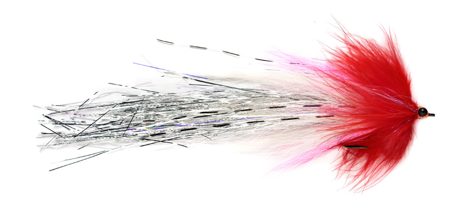 Fulling Mill Streamer - Whistler rouge & blanc