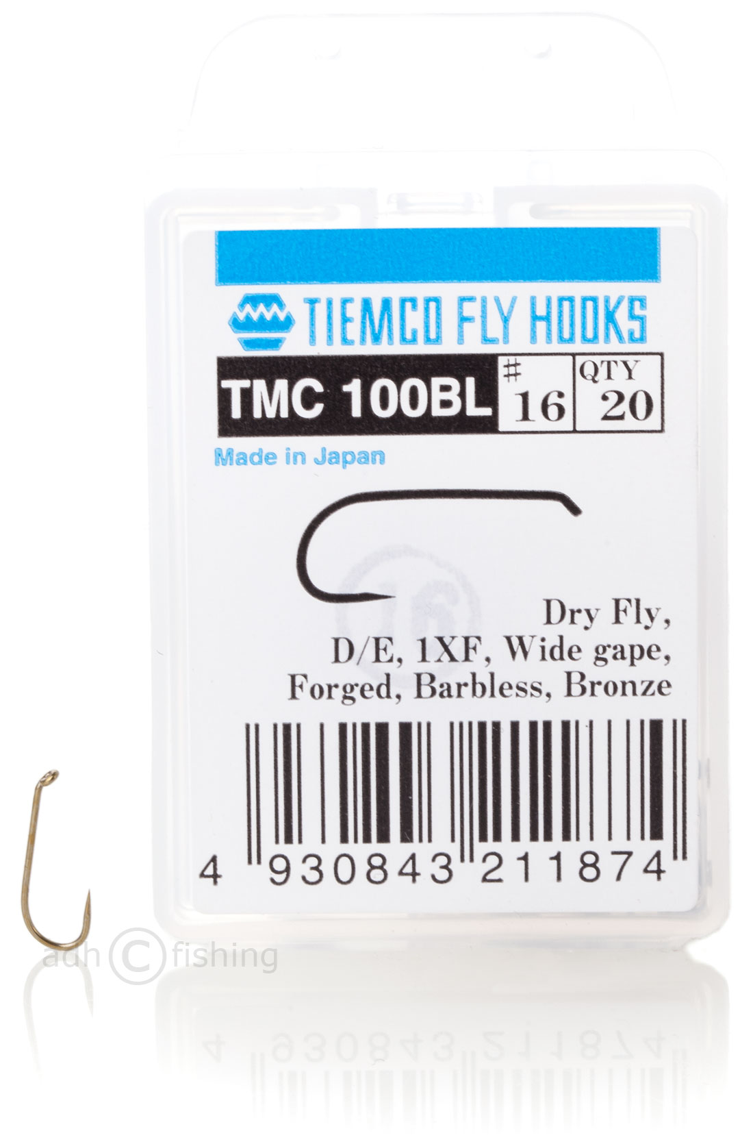 Tiemco TMC 100 BL hameçon à mouche barbless
